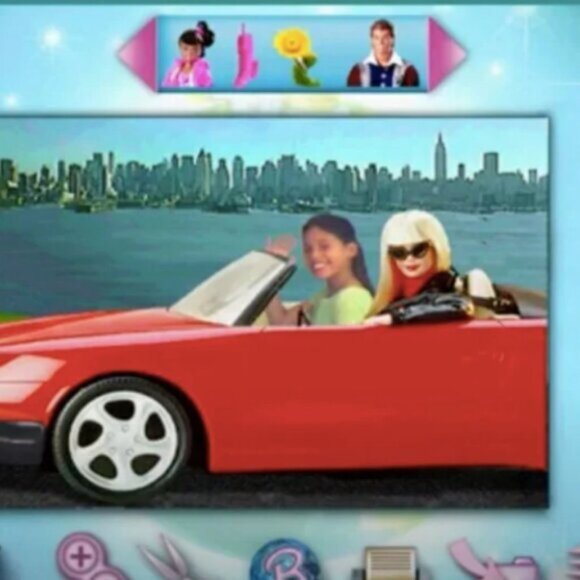 Vintage 1998 BARBIE Digital Camera Photography CD ROM Pink Girly Fun Mattel - Picture 7 of 14